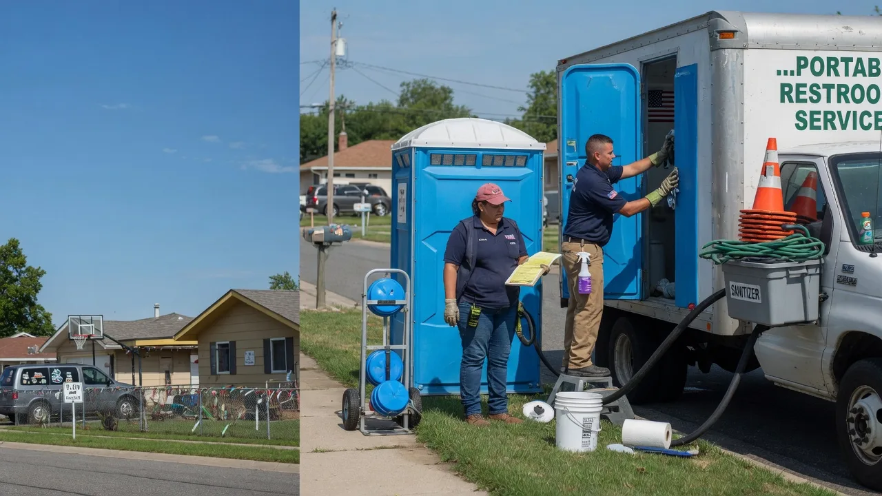 Portable Toilet Rental in Trivoli, IL near me
